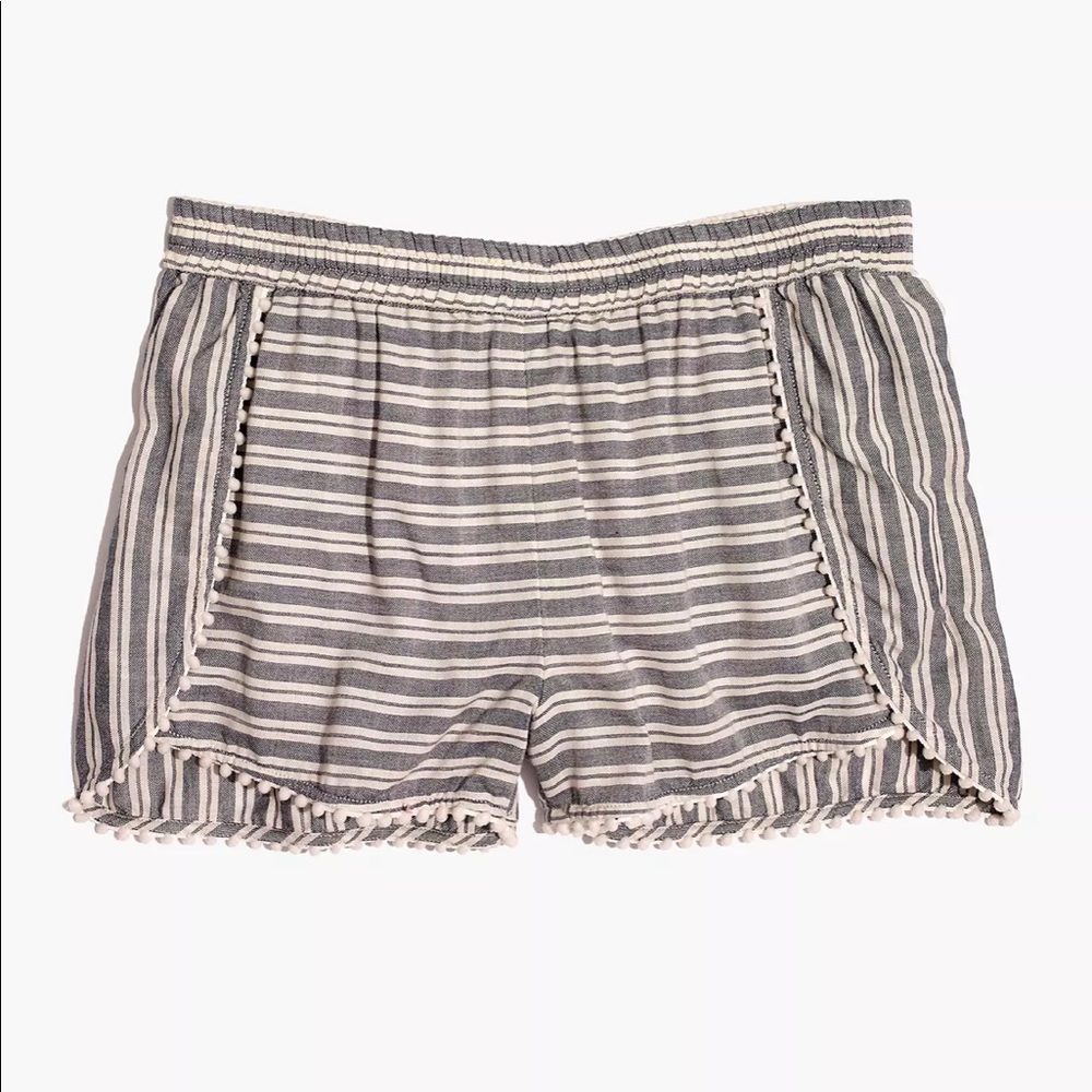 Madewell Oahu Cover-Up Shorts in Stripe - Picture 7 of 9
